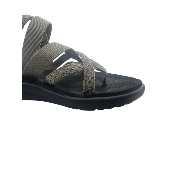 Teva Womens Voya Zillesa Mahani Burnt Olive 6 37 Flip Flops Thong Sandals - Picture 8 of 16